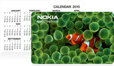 Plastic Calendar Cards Delhi