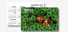 Calender card