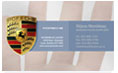 Transparent Business card price