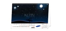Personalised Wall Calendar